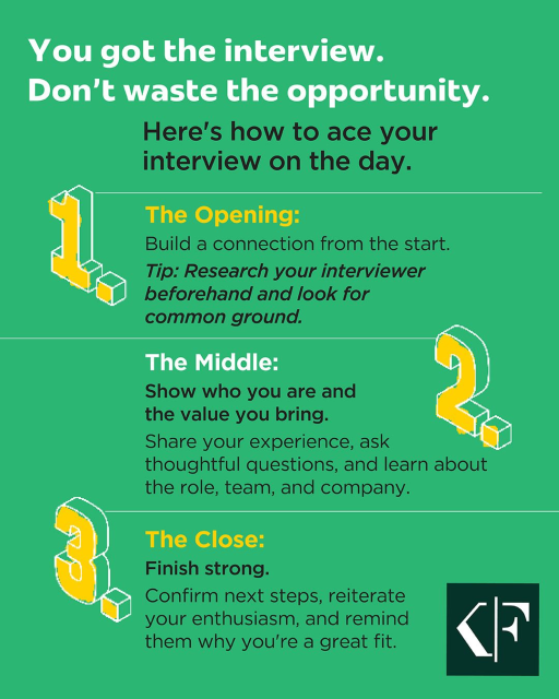 FilmerVictoria's tweet photo. Got the interview? Don't waste the opportunity. 3 key moments can make or break your interview: ✔️ The opening ✔️ The conversation ✔️ The close Here's how to make each one count. https://t.co/rhmfFcBjLw https://t.co/sLuBvJe7Lq https://t.co/05gkRWobgU