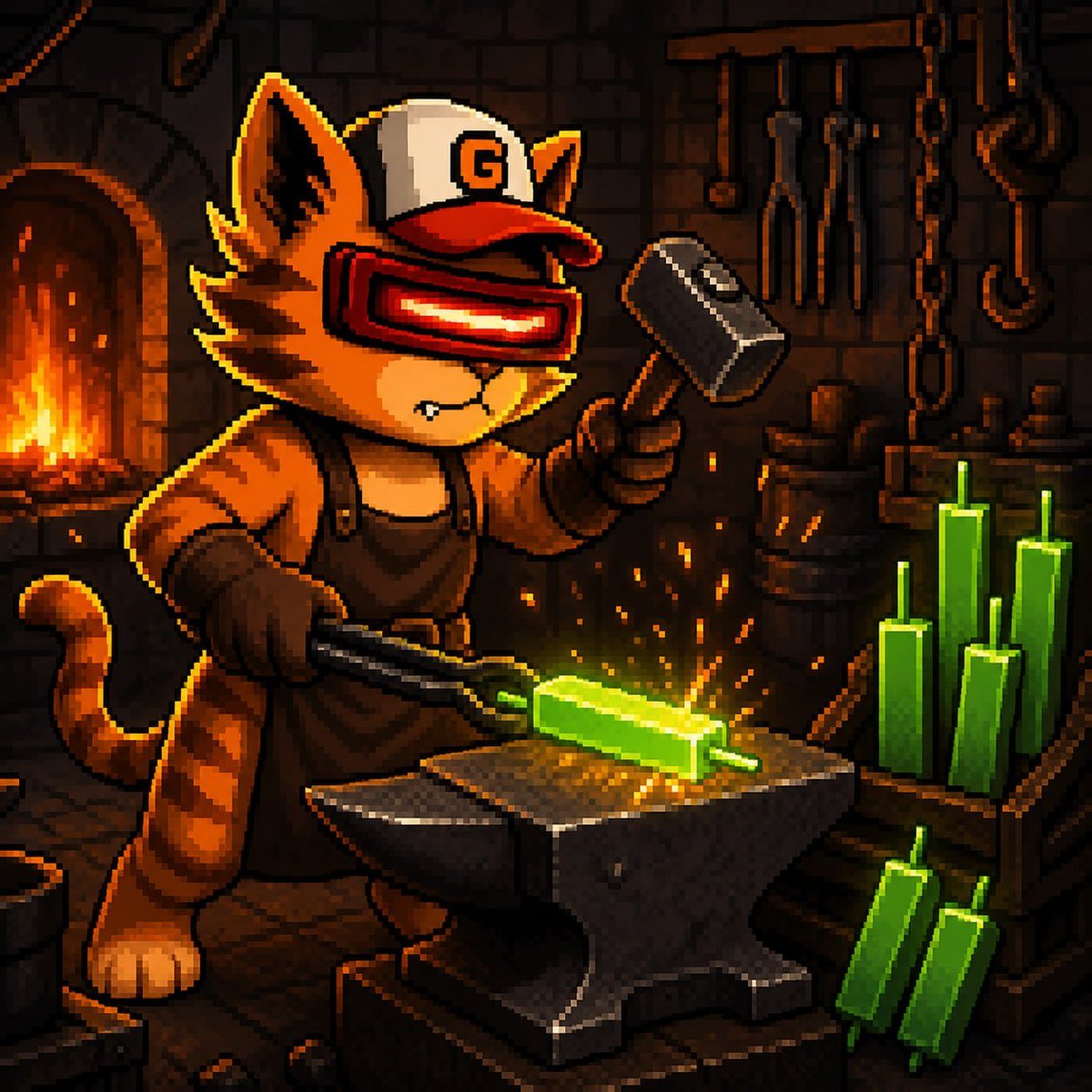 CyclopsGamerCat's tweet photo. Success isn't found, it's forged. 

GLHF! https://t.co/rs2DiXdXwq