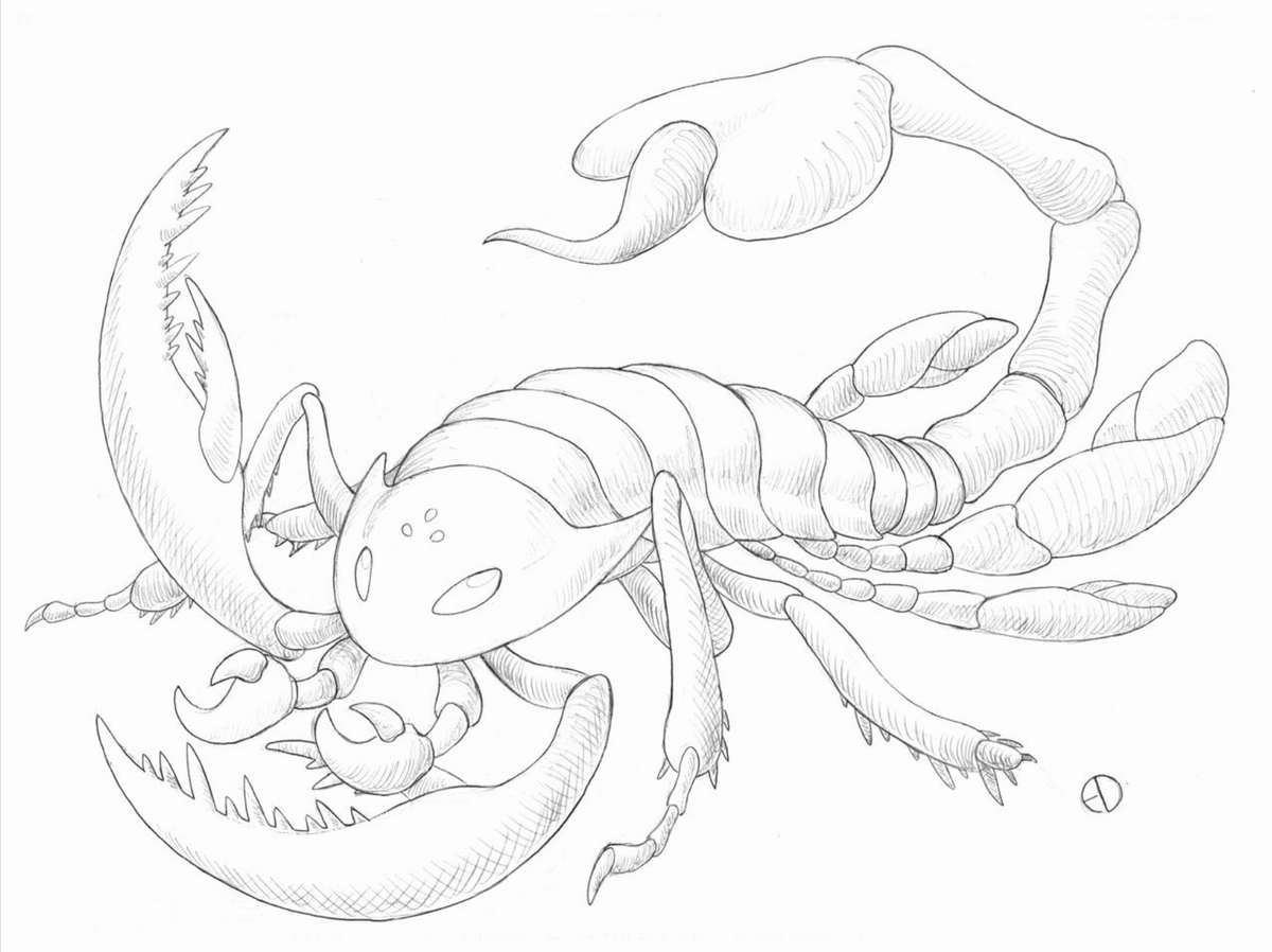 SaurArch's tweet photo. Nomen Dubium 3.5.5: Curviramus
#scifiart #lostworld #retro #paleoart #eurypterid #seascorpion #paleozoic #silurian #pterygotus https://t.co/mdakbkIEEp