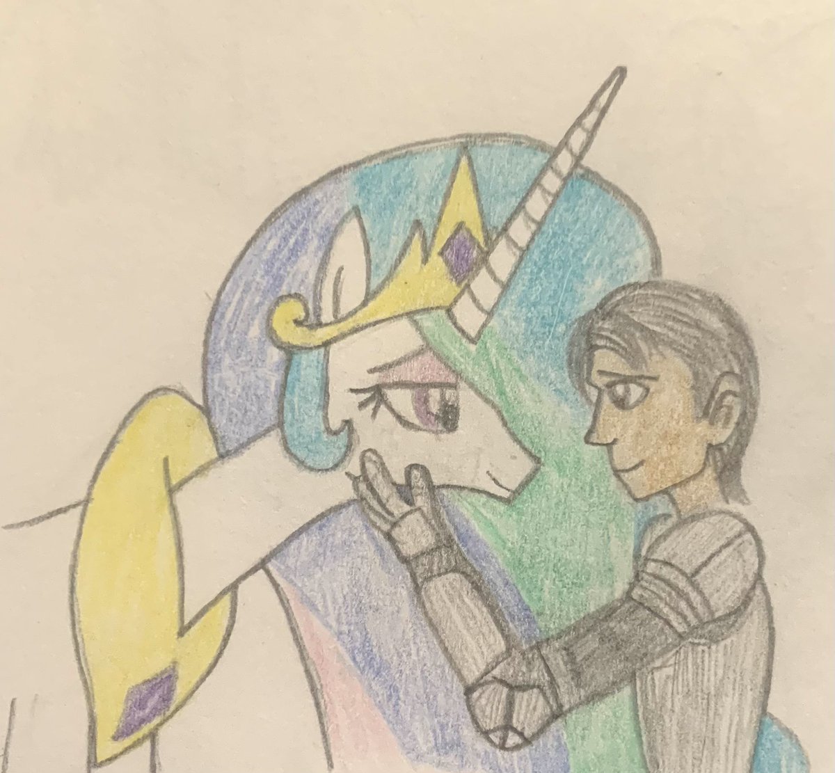 theshogun_fan's tweet photo. Me and Princess Celestia 

JUDGE ME!!!😤
#princesscelestia #celestia #MLP #mylittlepony #PrincessCelestia https://t.co/yLIqc968hR