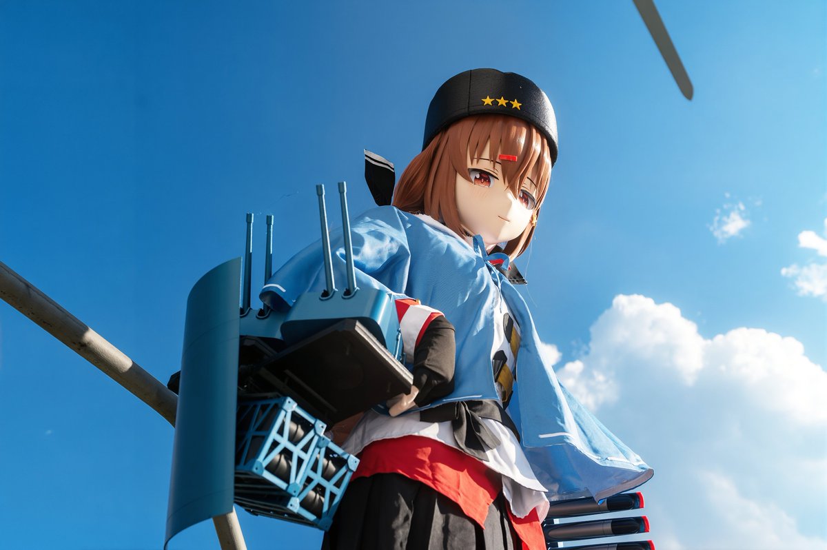 HaideRequisiten's tweet photo. I'm the sky-blue cruiser born in the northern land — Tashkent, you know!"
#Tashkent #Collection #艦これ #kigurumi #kig #Nakadoushi #SkyBlueCruiser #KigHead #BecomeADoll #KigDaily #kiger https://t.co/rN5wHEkaVq