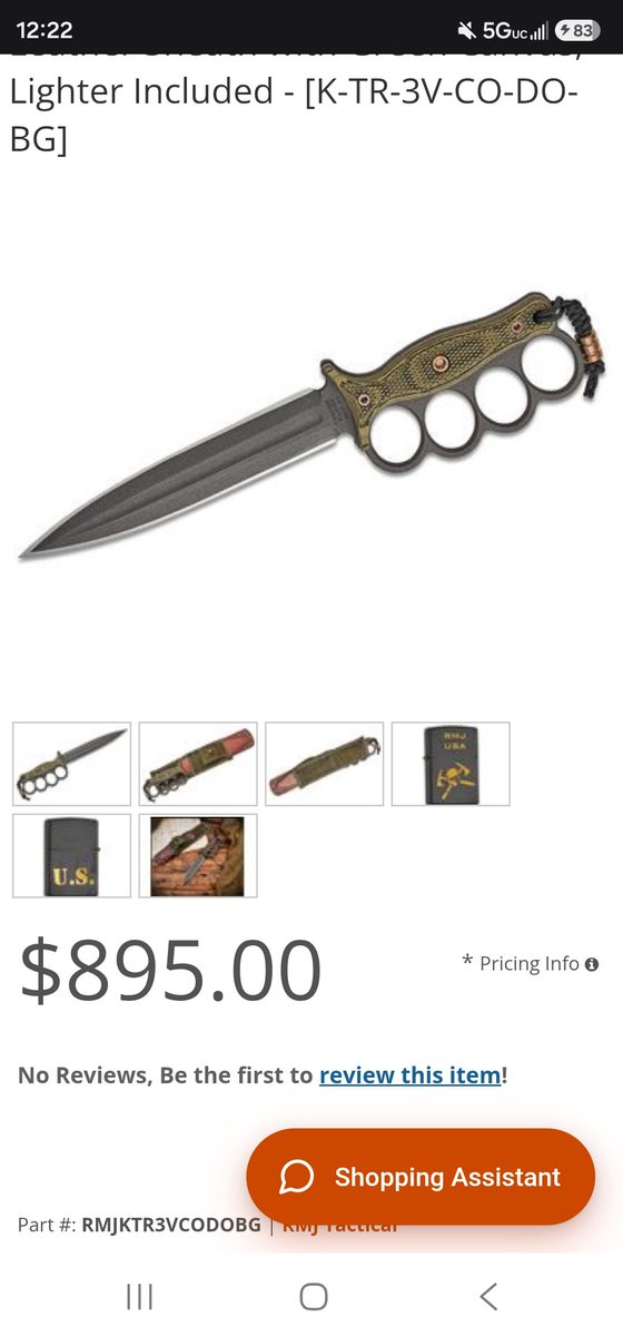 darian_johns's tweet photo. @CultLaser @taylorbilt @forgedbyad Its the one you shared in another post. $900 RMJ Trench Raider. Same lanyard and everything https://t.co/LuHfLXOSLw