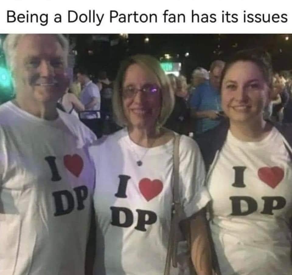 Itsybitsy66606's tweet photo. RIP Dolly Parton💖 thats a pretty funny move from her to pass away on a titty Tuesday 🤭 https://t.co/hpxI0FopqI