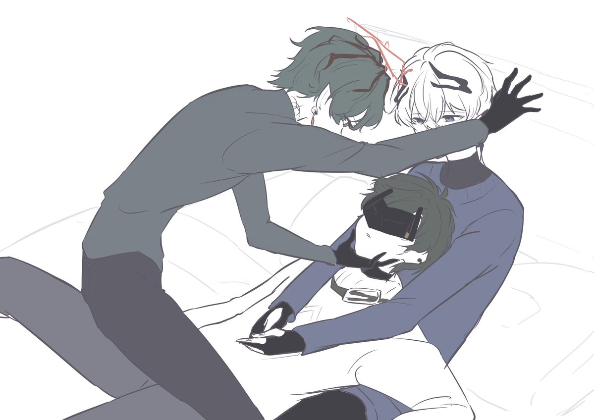 shikayuu_15's tweet photo. 🐍🐧ルダ管♂︎  🦇🐧カミ管♂︎
#ArknightsEndfield‌ #ardaminA #CamiminA https://t.co/59rGetM10w
