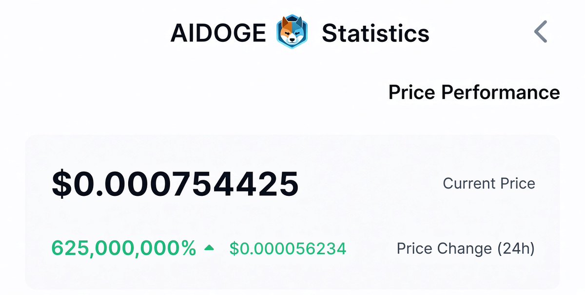 MouhieddinA's tweet photo. 🚀 "Don't wait for the opportunity to explode… Be among the first to discover it before the world starts talking about it. $AIDOGE × @arbitrum — an expanding system, and a new wave may be just beginning." 🔥📈 @ArbDoge_AI @binance @bitget @coinbase @krakenfx 📉📊💎👁️👀⬆️🚀🚀🚀🚀 https://t.co/MvhvbD6FIc