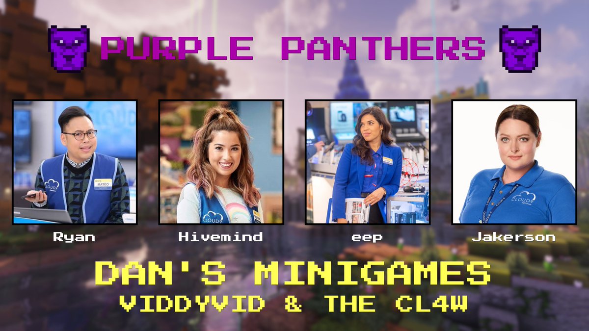Ravencl4w0's tweet photo. Announcing the Purple Panthers for DMG x ViddyVid &amp; The Cl4w

@Itstaco____ @DramaHiver @eepers__ @jakerson66 

Cloud9 is now open for trade in DMG x @Ravencl4w0 &amp; @ItMightBeVid on September 6th, at 2PM EDT / 7PM BST https://t.co/wt1vD49lmZ