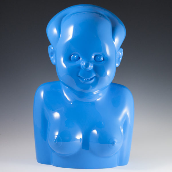 rastapasts's tweet photo. Miss Mao is meme gold: the Gao Brothers’ sculptures show Mao Zedong with big tits and a long Pinocchio nose.

One glance and you get the joke, turning China’s most sacred “hero” into a ridiculous cartoon. That visual shock makes it super shareable.

Same trick as Winnie the Pooh memes that made Xi Jinping look like a chubby bear (China banned them, so they went viral worldwide) or Pussy Riot’s punk stunt mocking Putin (Russia jailed them, media exploded).

When the government freaks out, bans it, or locks up the artist, the joke gets even bigger. That’s the effect: trying to hide something just makes everyone look harder. Thin-skinned regimes turn satire into free global publicity.

The artist over Miss Mao got jailed today and media is already starting to talk about it.

https://t.co/JIvBsM5oFz

https://t.co/Jqigo2wTnE

https://t.co/31ESik5CAe

Miss Mao Name: https://t.co/mmLla3quxl