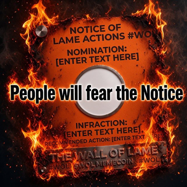 Nelhck's tweet photo. @TBG_JUST_G 100M $WOL locked into vesting.

Not for a week.
Not for a month.

The unlocks stretch into 2027.

That’s called playing the long game. 🧱🔒

@WallofLameCoin https://t.co/DStRaT1Dlw