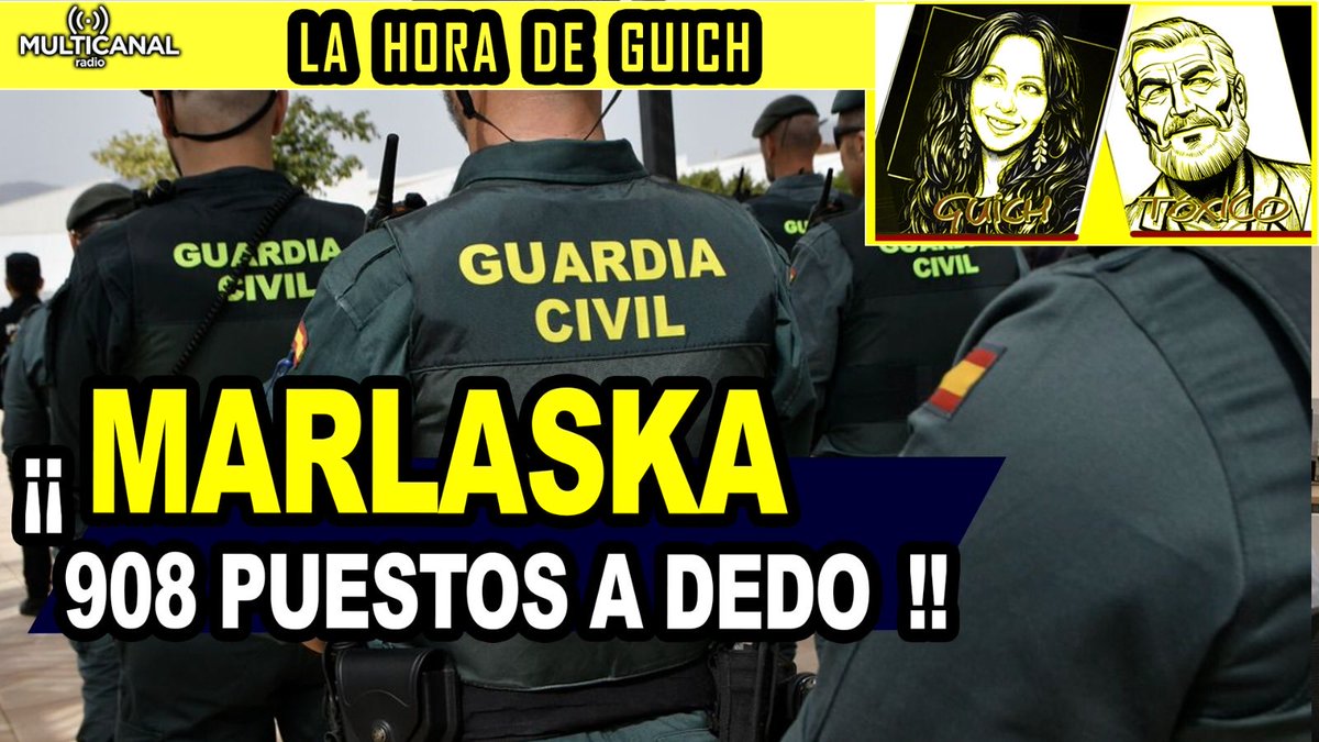 multicanalradio's tweet photo. 🟡Marlaska: 908 puestos a dedo - La Hora de Guich
👉🏻https://t.co/yXqoALDNU7
Síguenos para más
#Interior #adedo #noticias #actualidad https://t.co/4FUGkrAlxs