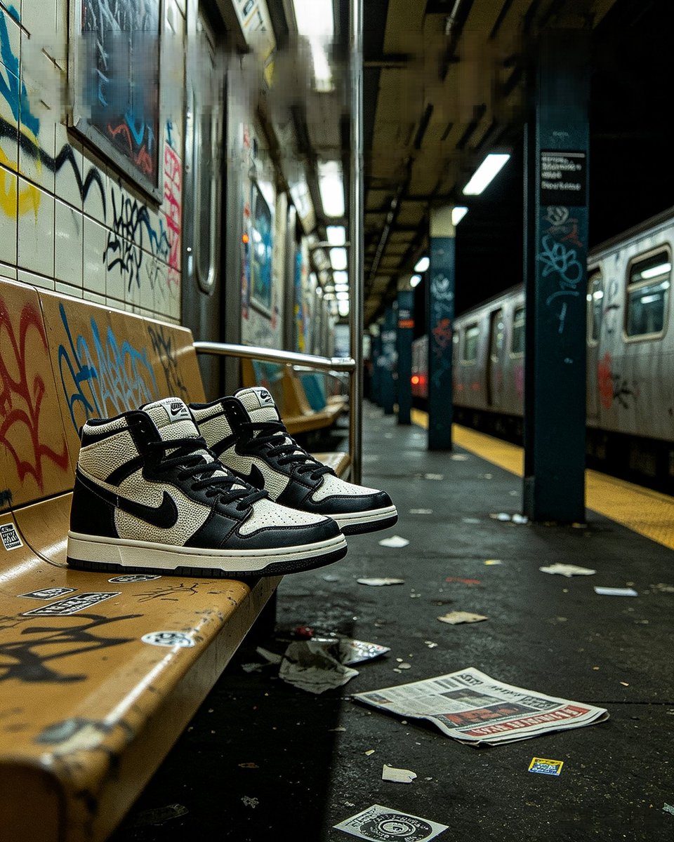 ElevatedSip's tweet photo. City streets, graffiti and stacked sneakers. Simple urban vibe. Which pair would you rock today?👟✨ #StreetSneakers https://t.co/l0LPvG2TBA