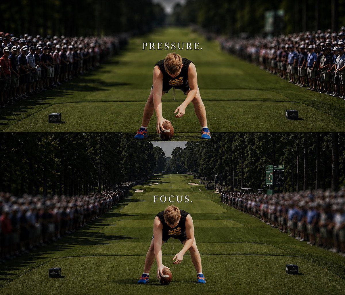 TheChrisRubio's tweet photo. I’ve always said, Long Snapping is about 90% mental

Once you get your form down, it’s all between your ears. 

This picture is PERFECT in showing the mentality a Long Snapper has to have to be the best of the best 

#RubioFamily | #ToeTheLine #FocusUp https://t.co/zMWXsAKzAK