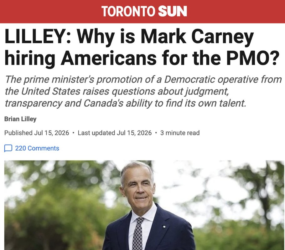 DefazioIvano's tweet photo. So Mark Carney and this liberal government wants us to buy Canadian...So then why did Mark Carney promote AMERICAN democrat Maia Johnson as a political strategists? https://t.co/XAYUmhExhl