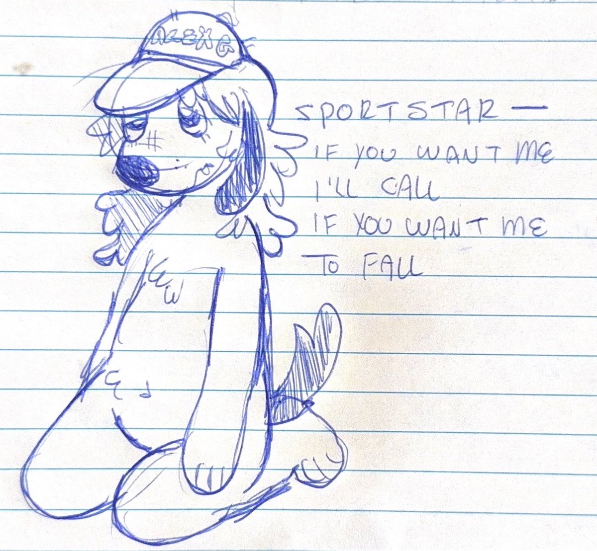 quiltedpupp's tweet photo. could you hit me too hard? https://t.co/OiWyyqB1Kf