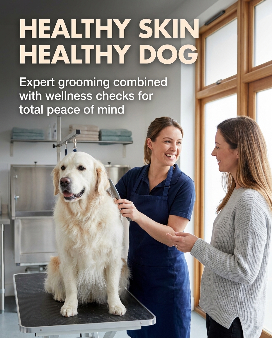 Veterinary_12's tweet photo. Grooming is more than a haircut—it’s a health check. Our sessions include skin and coat assessments to catch issues early. Keep your dog healthy and enjoy the relief of professional veterinary care. #dogcare #dogaid #dogrescue #dogVeterinary #DogHealth #VetCare https://t.co/9kY1sSdeeZ