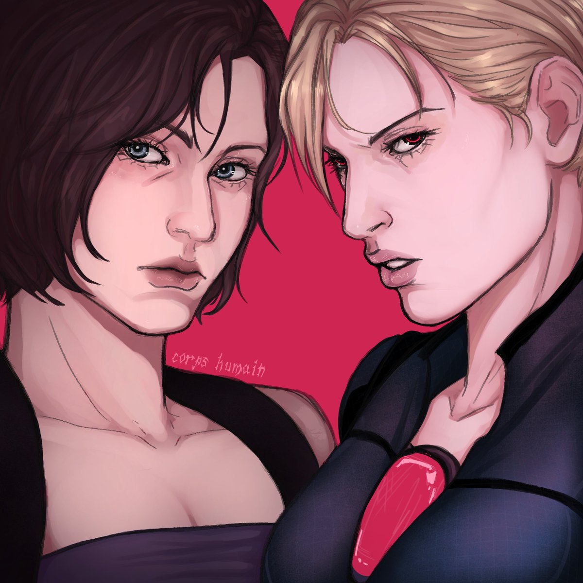 crpshmn's tweet photo. #ResidentEvil #jillvalentine
a gift for my friend https://t.co/F74i1wV4vK