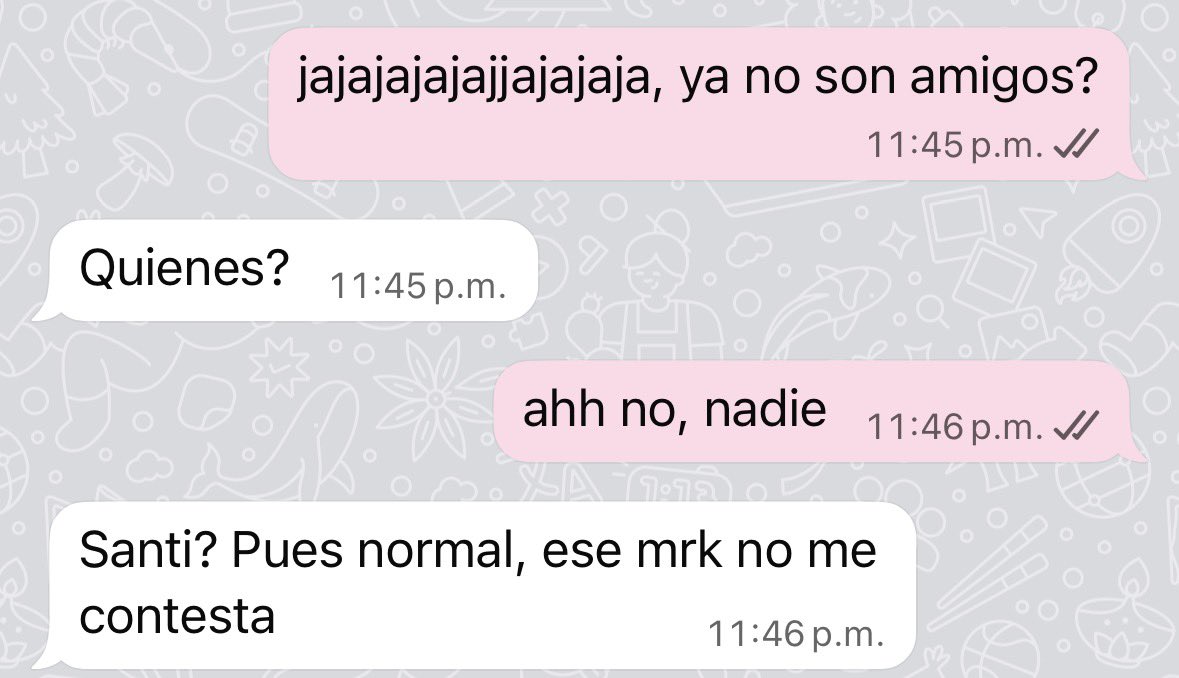 saritaprincesaa's tweet photo. oe pero si los amigos son los q escriben ? https://t.co/YSzJ4PUbwp