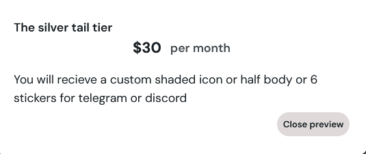 lutheopossum's tweet photo. boosting this one again now that i'm almost done with my queue 

also have memberships now :3 

note, a single donation of those ammounts can also give you  the same options for a comm

info about refunds on next tweet down⬇️ https://t.co/v9cFNXj7H5