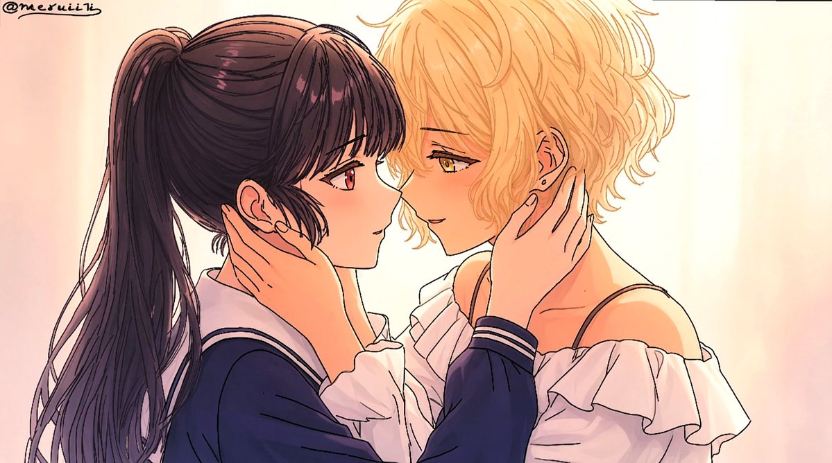 meruii1i's tweet photo. Seiran &amp; Ari  - Fanart 🎨

#きみ死ぬアニメ #kimishinu https://t.co/3xgQhxxzU0