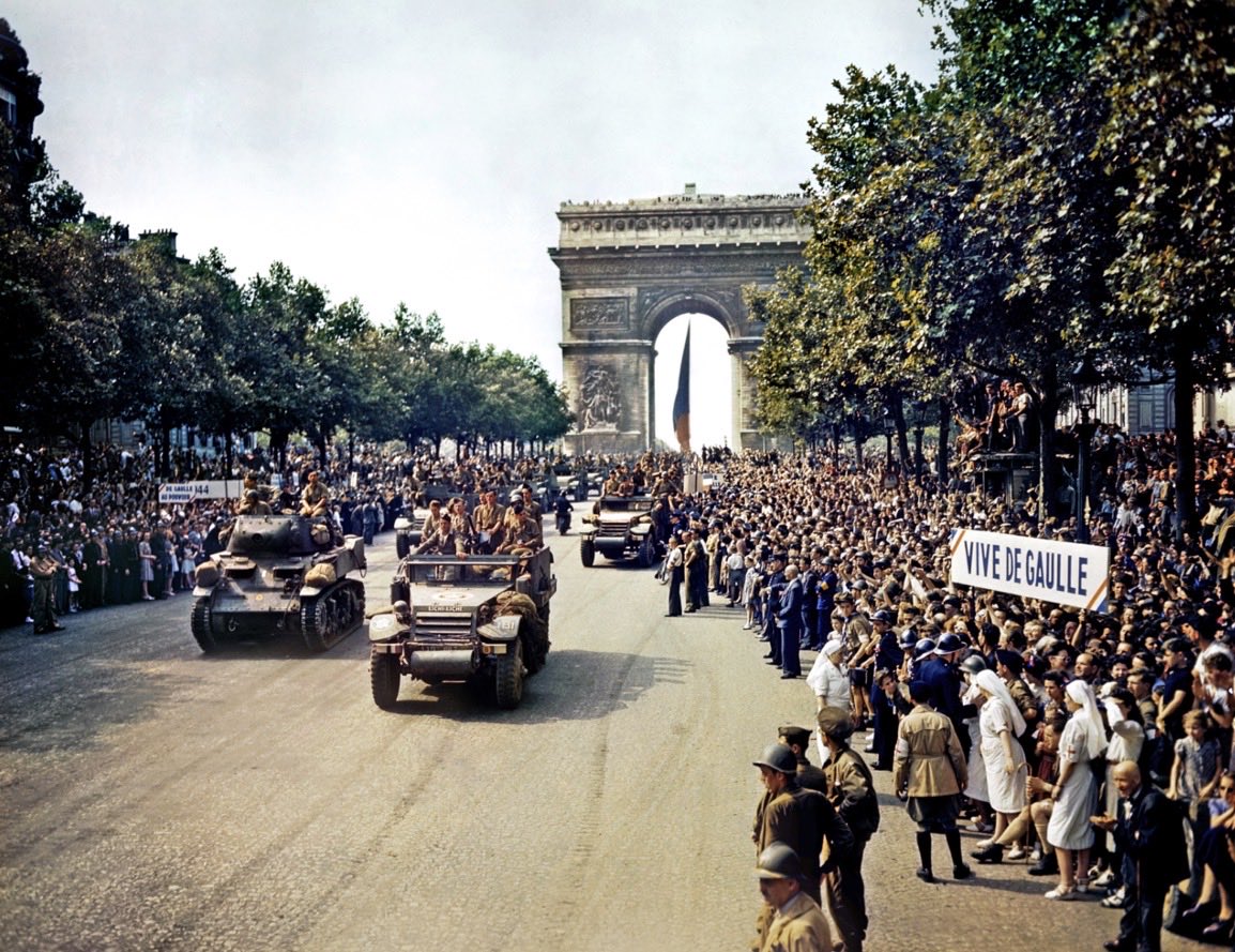 antoinejumel81's tweet photo. Il y a 82 ans, Paris se libérait après quatre années d’occupation.

En ce 25 août, nous rendons hommage à celles et ceux qui se sont battus, souvent au prix de leur vie, pour rendre à notre ville sa liberté.

Paris se souvient. 🇫🇷 https://t.co/OAxoHU4Wdg