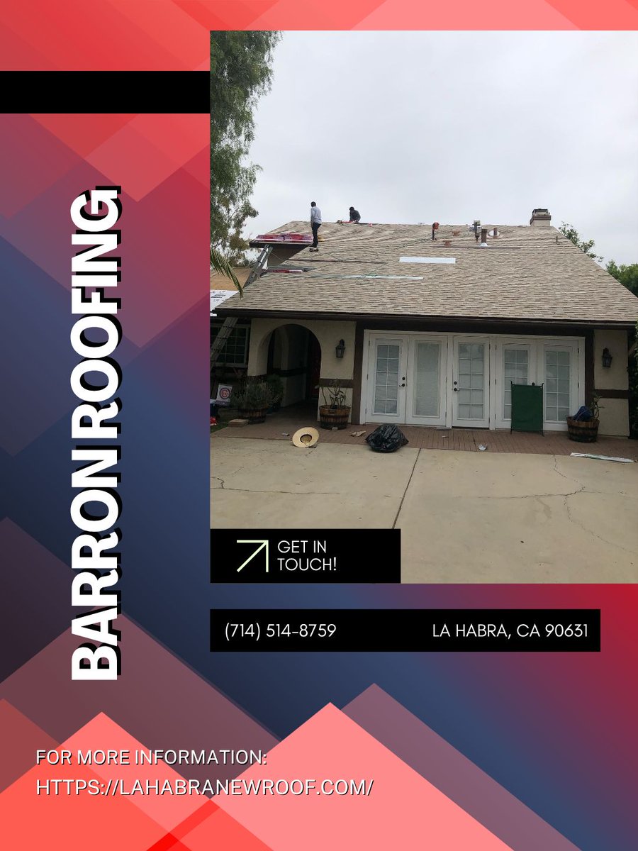 BarronRoofing's tweet photo. A dependable roof helps everything underneath it run smoothly. Our roofing services are designed for lasting performance. Let's plan your next project. Book an appointment today.
#Roofing #HomeRoofCare
https://t.co/2CQr5zjO9F https://t.co/XtmIT27s0n