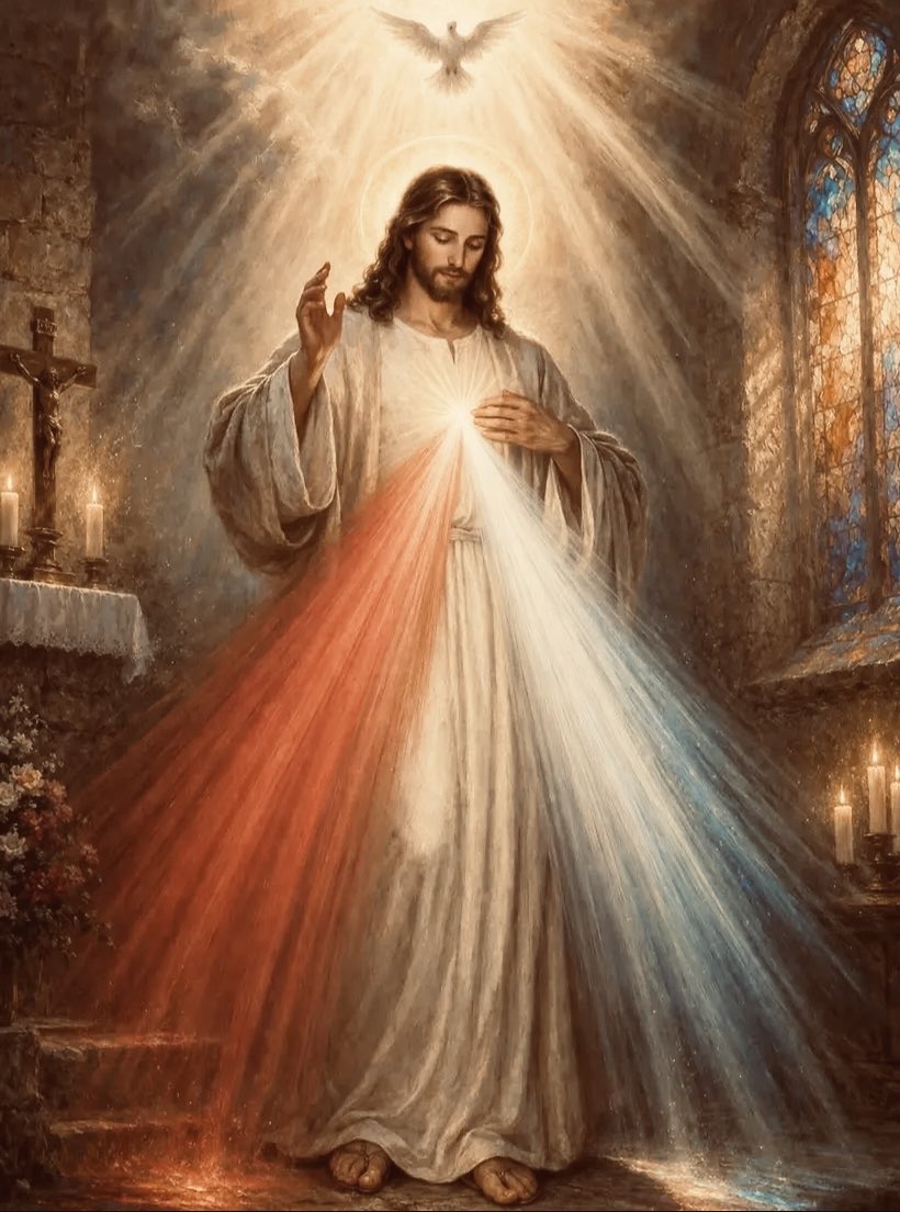Ana54654240's tweet photo. .
Esta é a Hora da grande misericórdia para o mundo inteiro. Nessa hora nada negarei à alma que Me pedir pela Minha paixão.

"Pela Sua dolorosa Paixão, tende misericórdia de nós e do mundo inteiro.” 🙏🏻❤️‍🔥 https://t.co/OPc4RWHGjb