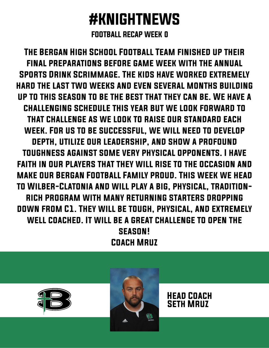 bergancatholic's tweet photo. Stay in the know with Knight News Weekly! Get updates on team activities, hear directly from coaches, and catch last week’s highlights—all in one place.
#GOKNIGHTS! #KNIGHTNEWS https://t.co/YgqvQdBsnW