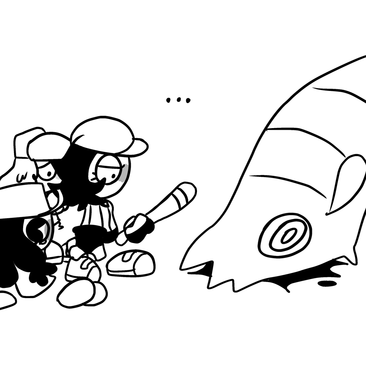 cheese_mac41664's tweet photo. Aftermath! This is basically how Sally becomes possessed, first get eaten then kill the previous vessel then move on, dont worry this isnt permanent.

#endacopia #endacopiaoc 
@cheez_catto @nnarholz  @GGRNDHOUSE https://t.co/WE0xOTNPIH