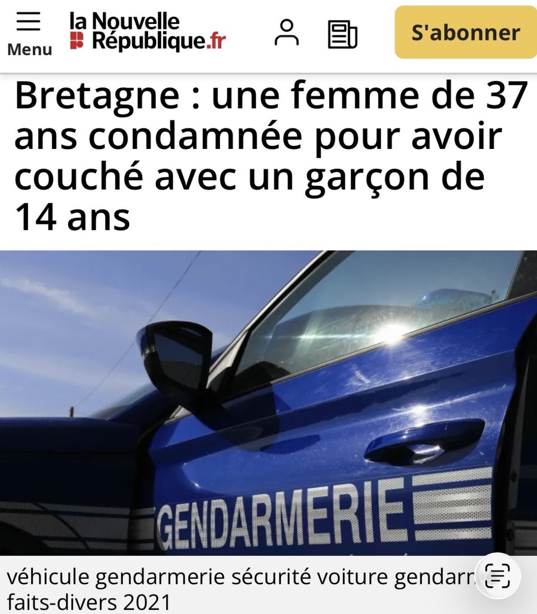 bonsensbordel's tweet photo. Bordel ! Je viens de voir ça !!😳

Il se passe vraiment des choses de nos jours…et une femme !

Heureusement que ce genre de détraquée, ce n’est pas courant et que la justice est intraitable… https://t.co/U0Du0Aww6M