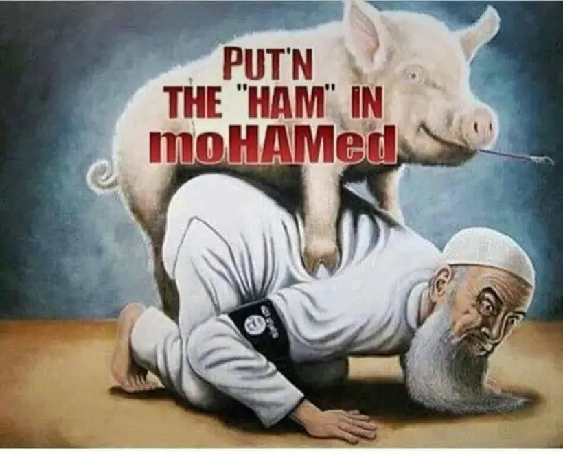 MiloHoffman420's tweet photo. @AbdulElSayed Shove it up ur ass, filthy sand nigger piece of shit 💩💩💩😆 https://t.co/oy4HjiopE5