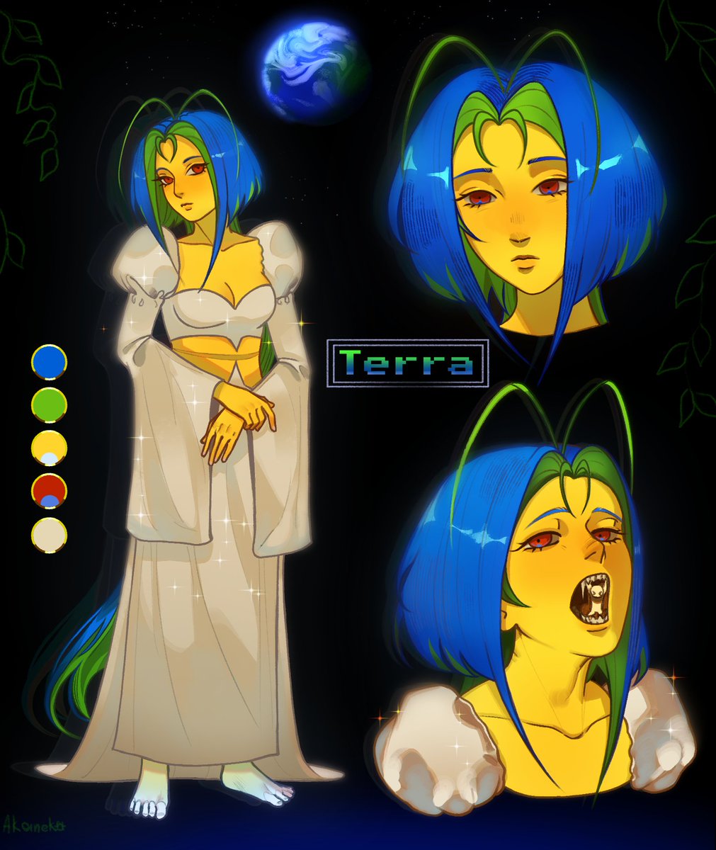 aka0neko's tweet photo. I'm gonna make a comic with her👹

#OC #characterdesignㅤ https://t.co/G1zr6RWFid