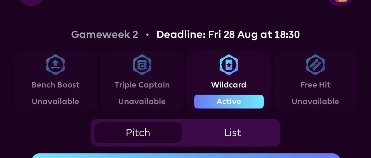 BeardedDevil_'s tweet photo. Activated my Wildcard and did a massive overhaul 

GW1 was absolute ASS https://t.co/oP0xumXvQt
