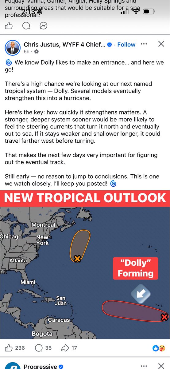 Yopeanutthegm's tweet photo. @CHASMIL75801620 @AndrewG01510 Do you think it’s odd Dolly Parton died today and the next named storm is Dolly? Coincidence 🤔 https://t.co/YvFqNe8Vu8