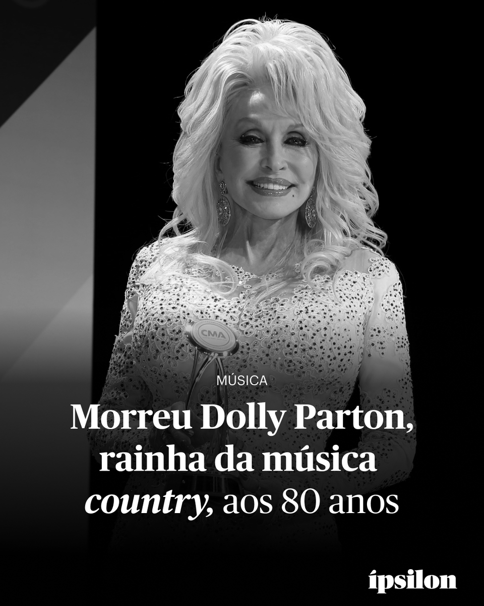 Publico's tweet photo. Dolly Parton, cantora e compositora que transcendeu o género country e se tornou uma das mais destacadas e populares vozes da música norte-americana, morreu nesta terça-feira, em Nashville, aos 80 anos.

Saiba mais: https://t.co/5luDT26oH6 https://t.co/qwozZfCoXS
