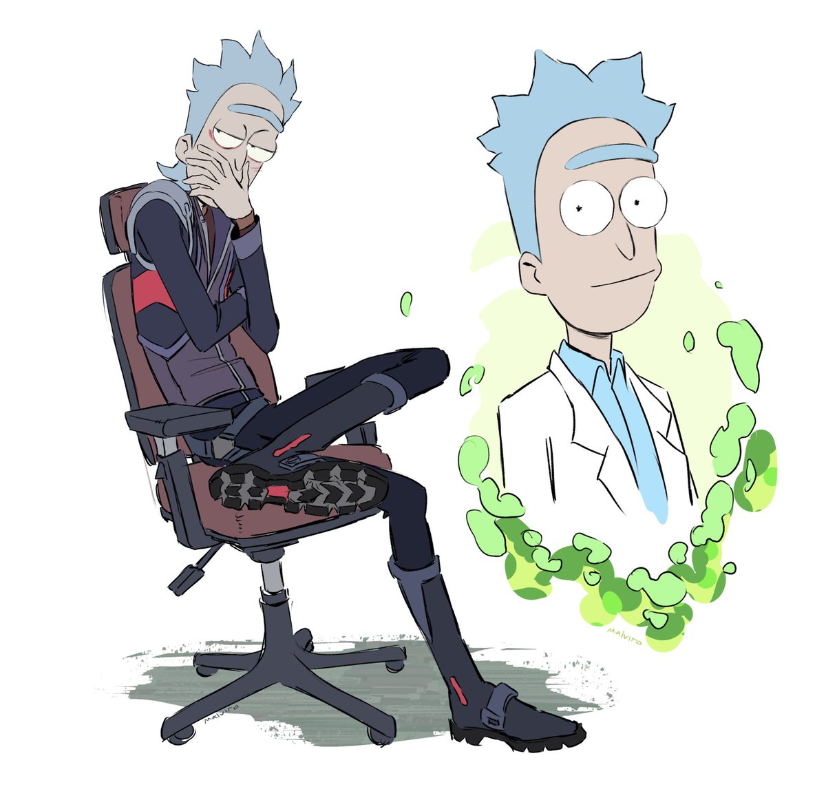 themalviro's tweet photo. #rnm #rickcest https://t.co/6PE8V8lJ9H