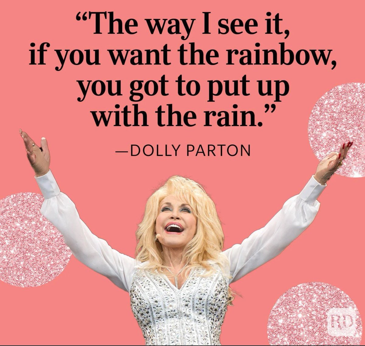 JohnSitarek's tweet photo. @DollyParton It's pouring hard right now Dolly 🌈🦋 https://t.co/mjxBEGdVqV