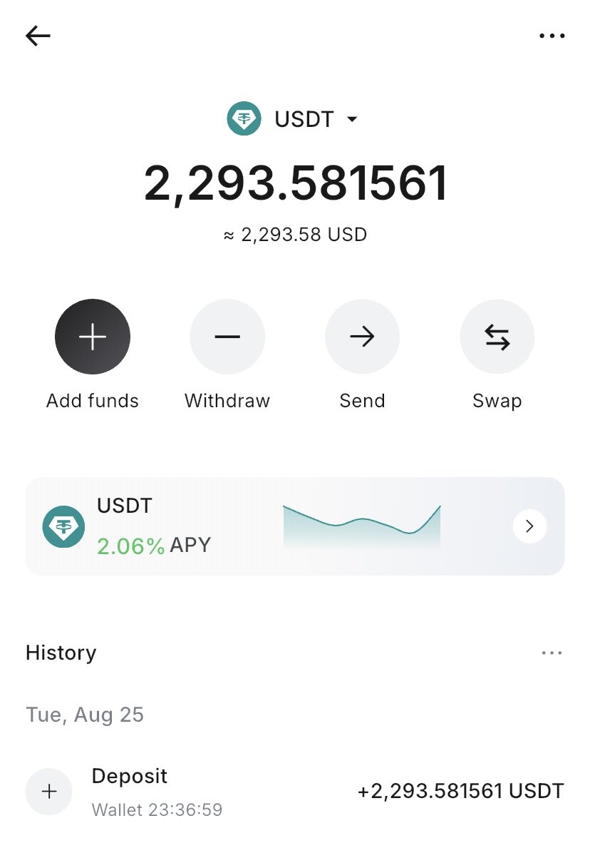 SJDecodes's tweet photo. Received in my @RedotPay wallet now https://t.co/IPSnUZUcrJ