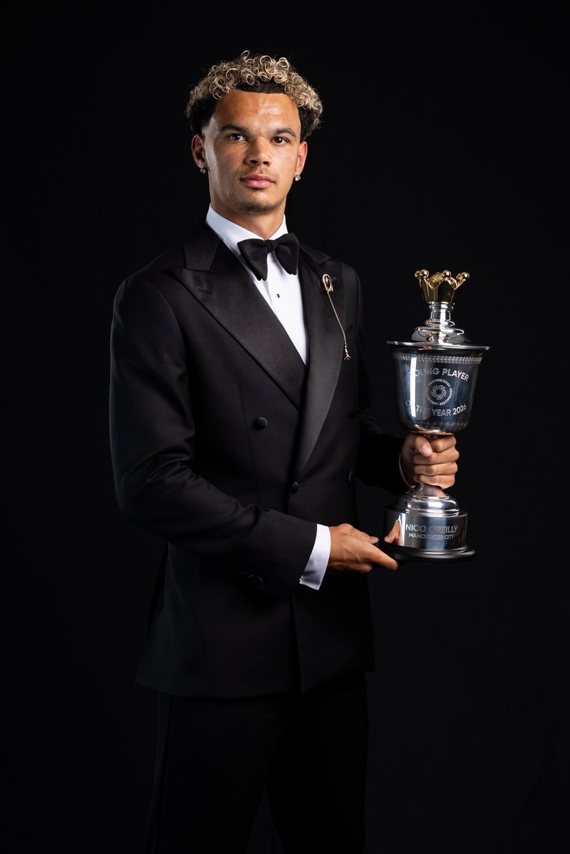 FabrizioRomano's tweet photo. ⭐️ OFFICIAL: Nico O’Reilly has been named 2026 PFA Young Player of the Year. https://t.co/lv1V0Rhypd