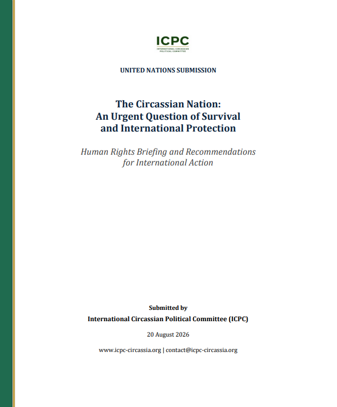 ICPC_Circassia's tweet photo. A detailed report prepared by the ICPC on #humanrights violations targeting Circassians and other Indigenous peoples in Russia was presented to the Permanent Mission of the Republic of #Poland to the #UN.

The full report is available at the link below:
https://t.co/43q2yjMyZl https://t.co/7QKHG8dRsm