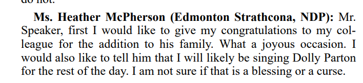 ParlCharlie's tweet photo. Dolly Parton x 🇨🇦 Hansard https://t.co/obnfpTRntj