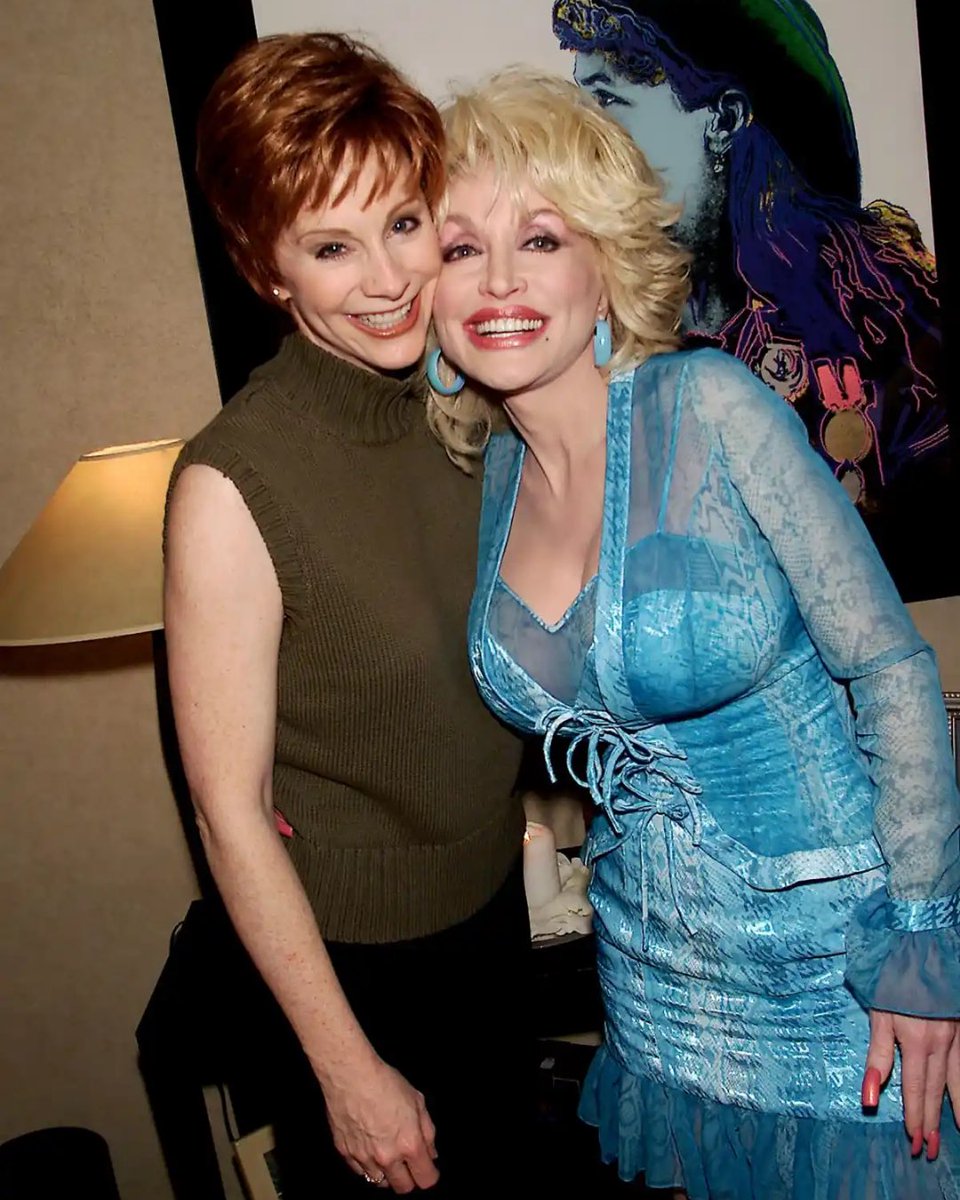 reba's tweet photo. Well, I just got the news that my buddy Dolly passed onto the higher and greater side. 

Dolly, thank you for all the wonderful things you did for us here on earth. 

Your love, your music and you gave so much with your huge huge heart.

There will never ever be another you. 
We will remember and cherish every memory and every note you ever played and sang. 

Thank you, Lord, for Dolly. 
She’s gonna have a blast in heaven singing all her favorite songs with all her family and friends who have gone on before her. 

I’ll never forget the first time I met you and I’ll never forget our last conversation. I hold it with love in my heart. 

I will always love you, 
Reba