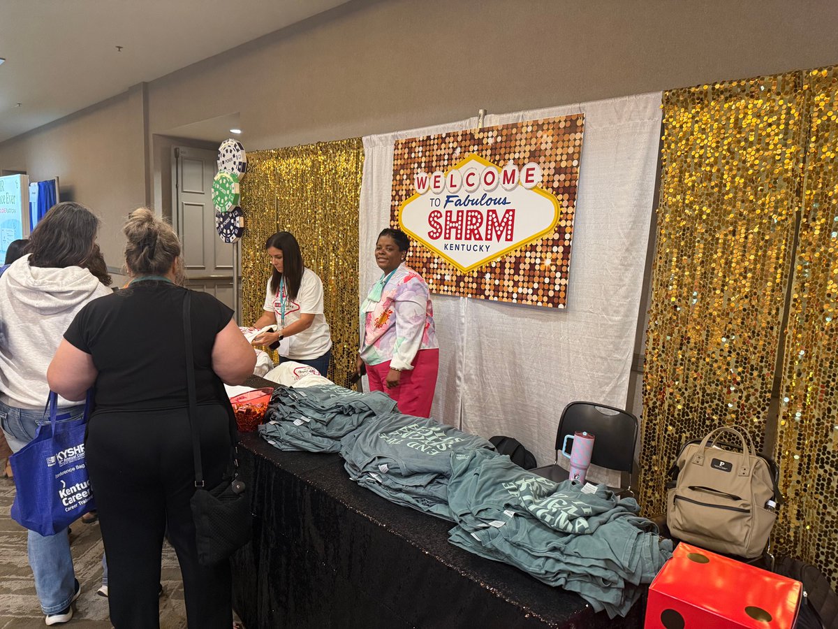 KYSHRM's tweet photo. The KYSHRM Conference Exhibit Hall is OPEN!

Stop by between sessions to connect with our exhibitors and discover new solutions! 🤝✨

📸 Come see what all is happening!

#KYSHRM26 https://t.co/Cnm5uP0YD3
