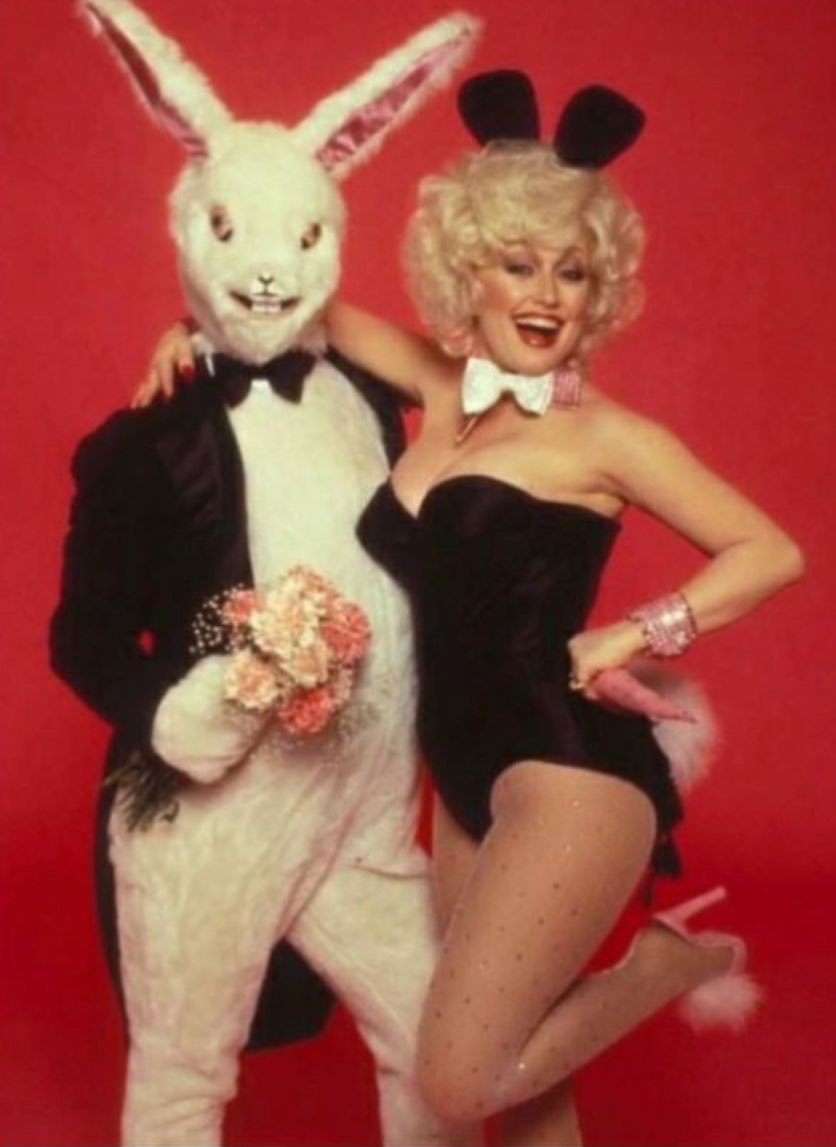 ProjectChaney's tweet photo. Remember when Dolly helped fund the early research for the Moderna COVID-19 vaccine. 🫠 

Follow the white rabbit 🐇 https://t.co/EsDEXCeRBe