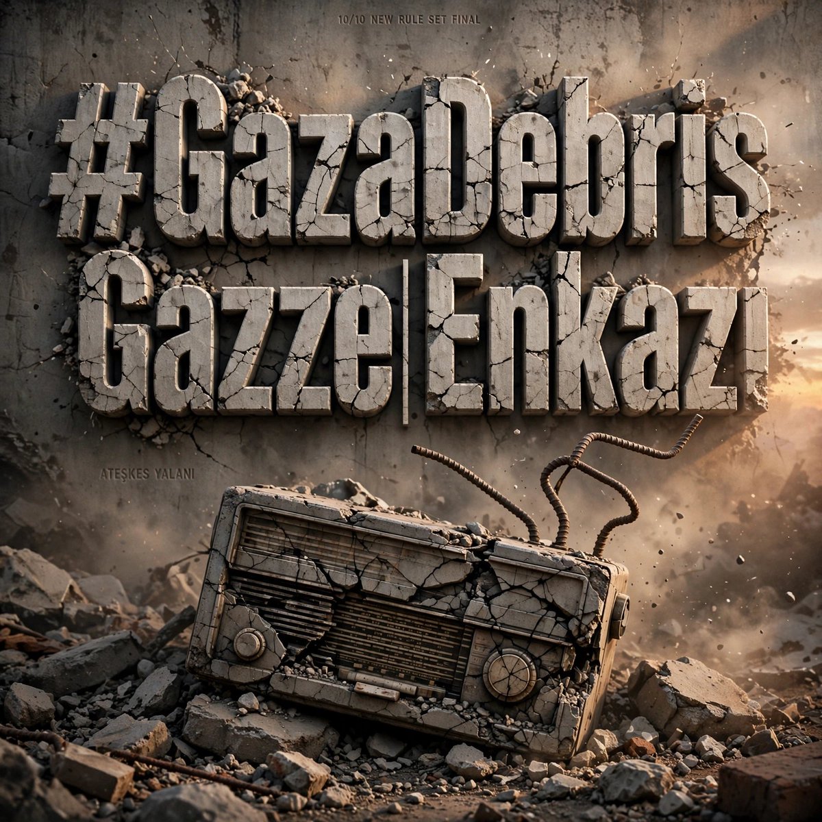 Ferdi_Karabasan's tweet photo. Vicdanı diri kalan her insan için artık tek bir geri adım bile hezimettir. 

Bombaların altında can veren evlatlarımızın manevi mirasına sahip çıkmak, bu kanlı çarkı işleten küresel sermayeyi ve onun piyonlarını hayatın her alanında felç etmekle mümkündür.

💥 ATEŞKES YALANI

🏷️ #GazaDebris | Gazze Enkazı