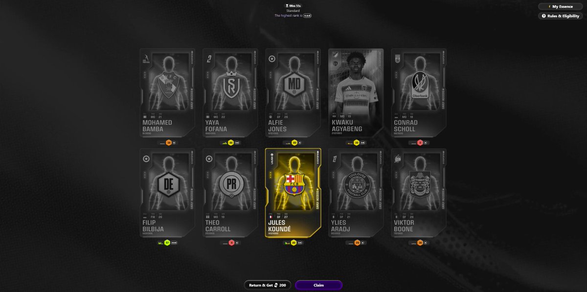 TheAnalyticsXI's tweet photo. First craft of the day!

Off to a great start pulling Kounde who is selling for around $40

#sorare https://t.co/F62Aql6ZOM