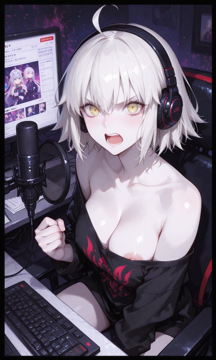 Shani_Creations's tweet photo. Angry streamer 😡

Jeanne D'Arc / Fate/Grand Order https://t.co/Hvhp5npjT0