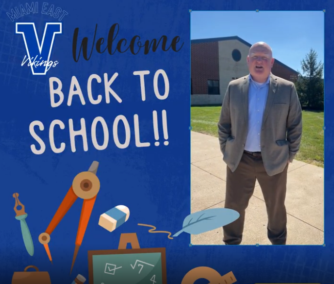 MiamiEast's tweet photo. Welcome Back, Miami East! 

Check out this video with a few helpful reminders to start the year. 

https://t.co/swSJEleHyR

Here’s to a year filled with learning, growth, new opportunities, and plenty of Viking pride! https://t.co/q2lxWiTNoz