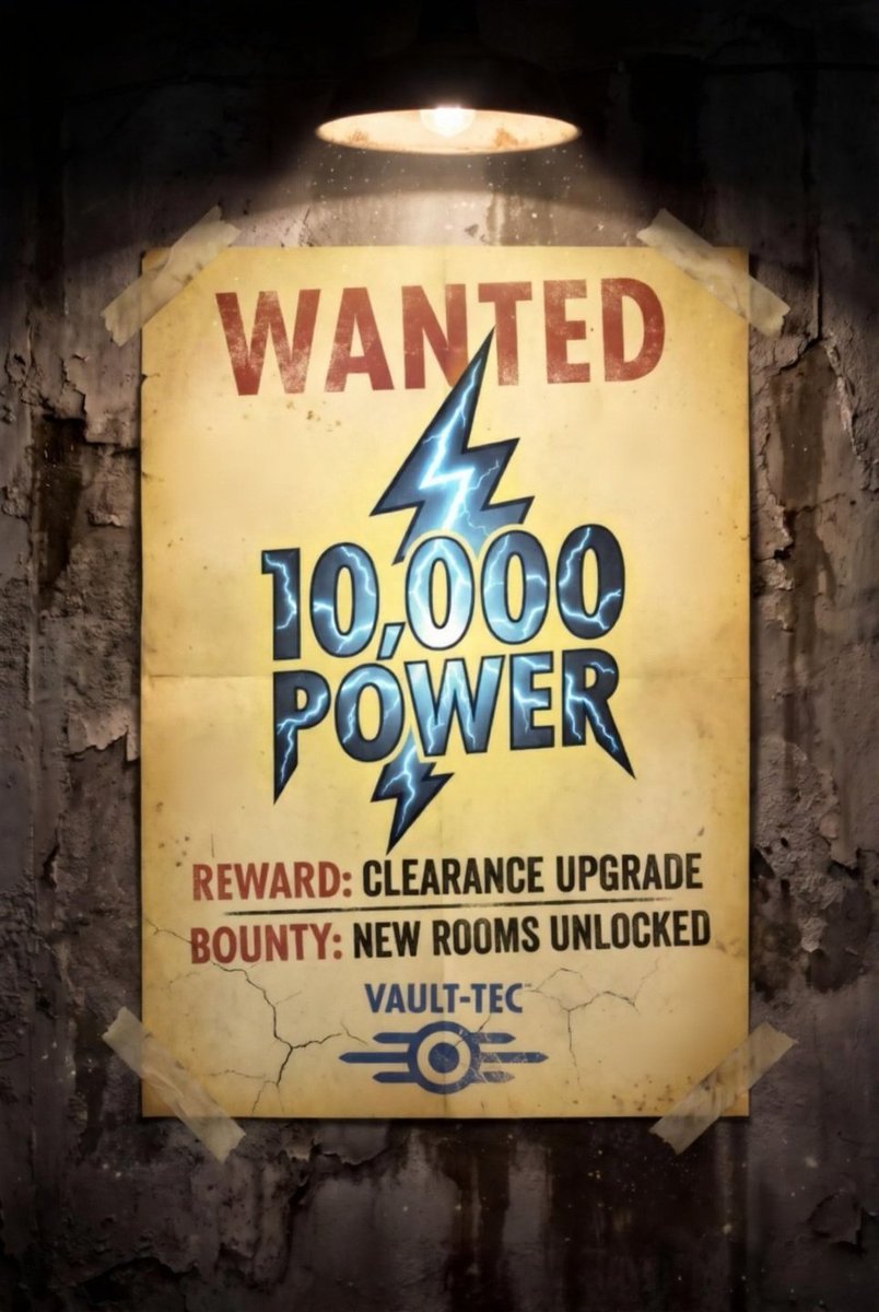 shir0w1y's tweet photo. WANTED 🔍
10,000 POWER
Last seen: Blackwater Facility.
Crime: Total
Reward: Clearance upgrade. New rooms. Things Tell About yet.
The number is moving through Discord.
Every task brings it closer.
It runs on POWER. ⚡
🐀
#BlackwaterFacility #LOCKDOWN #Wanted https://t.co/FY7680Iu3i