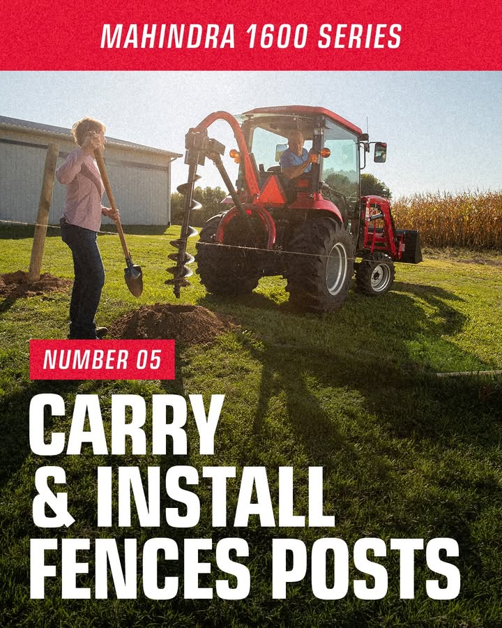 OkcMahindra's tweet photo. Mowing, pulling, lifting, hauling – the Mahindra1600 Series is tough enough to handle it all – and then some. 
#MahindraTractors #MahindraTough

 Call us today at (405) 872-2867
.
.
.
#Mahindra #MahindraROXOR #TractorLife #HeavyDutyEquipment #FYP #ExplorePage https://t.co/BD0LRcRGR6