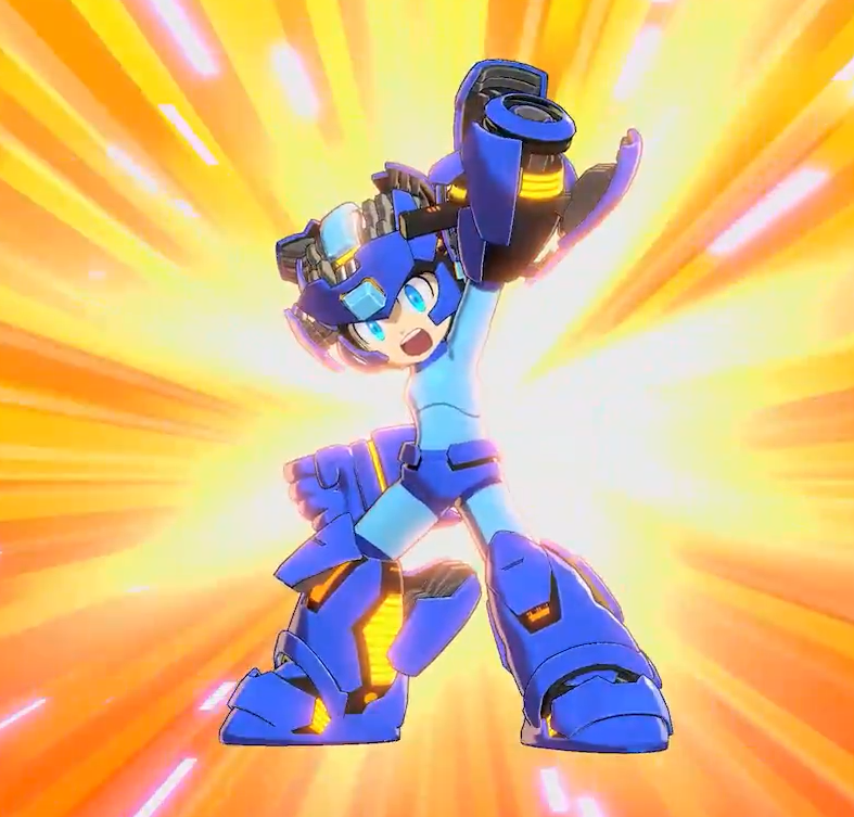 murder_uwu's tweet photo. @MegaMan funtime megaman https://t.co/xkCz9BKEVL