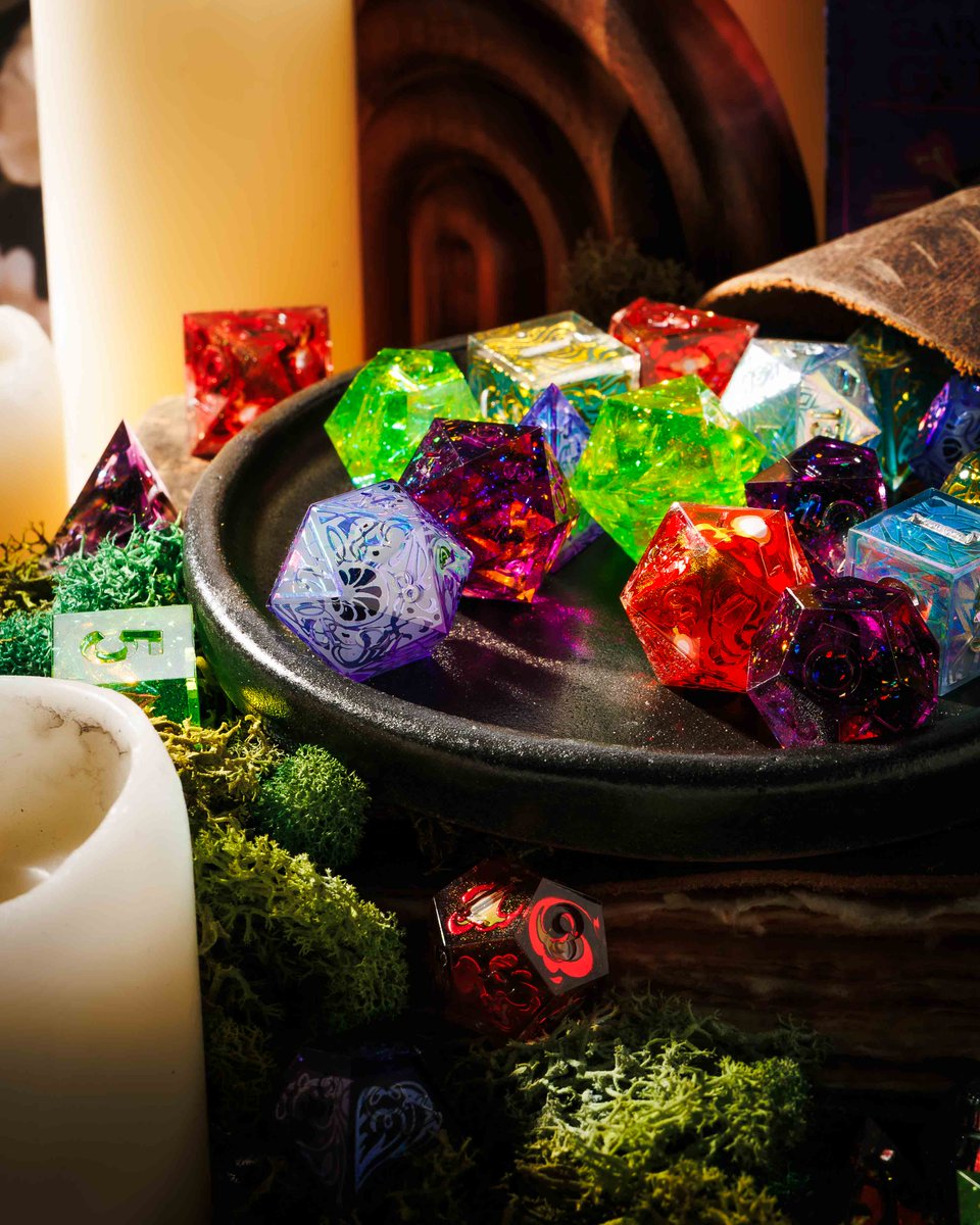 dispeldice's tweet photo. Gen Con Pre-orders are available now through September 4th๐
https://t.co/NYzRXWcm65 ๐ฅ
#dicegoblin #dice #dnddice #TTRPG #dispel #RPG #dndcampaign #polyhedraldice #asmr https://t.co/7HeumG5rlE